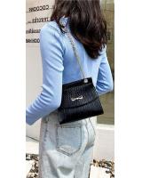 KW80869 Ribbon Sling Bag Black