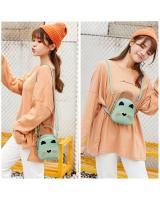 KW80909 Cute Cat Bag Green