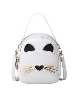 KW80909 Cute Cat Bag Grey