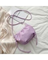 KW80918 Tie Sling Handbag Normal Purple