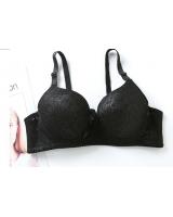 QA-837 LACE UNDERWIRE BRA BLACK