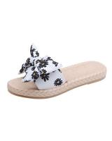 KW80937 Summer Ribbon Sandal White