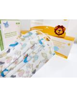 FM1002 WISDOM GRACE Kid Disposable Cartoon Design Kids 3 Ply FaceMask BFE99 PFE99 Premium Ear-Loop 50pcs Alice In Wonder