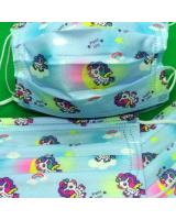 FM1004 WISDOM GRACE Kid Disposable Cartoon Design Kids 3 Ply FaceMask BFE99 PFE99 Premium Ear-Loop 10pcs Unicorn