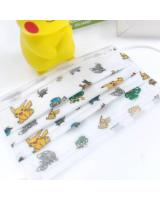 FM1004 WISDOM GRACE Kid Disposable Cartoon Design Kids 3 Ply FaceMask BFE99 PFE99 Premium Ear-Loop 10pcs Pokemon Pikachu