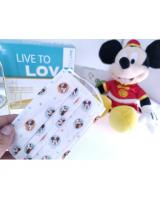 FM1004 WISDOM GRACE Kid Disposable Cartoon Design Kids 3 Ply FaceMask BFE99 PFE99 Premium Ear-Loop 10pcs Mickey 2