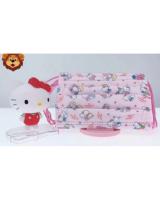 FM1004 WISDOM GRACE Kid Disposable Cartoon Design Kids 3 Ply FaceMask BFE99 PFE99 Premium Ear-Loop 10pcs Hello Kitty 2