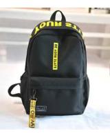 KW80961 Casual Travel Bag Black Yellow