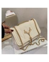 QA-899 Fashion Deer Chain Sling Bag White