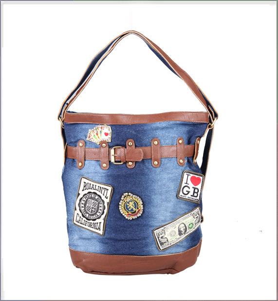 WB3072 Korea Fashion Bag Dark Blue