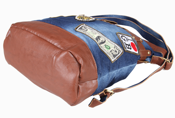 WB3072 Korea Fashion Bag Dark Blue