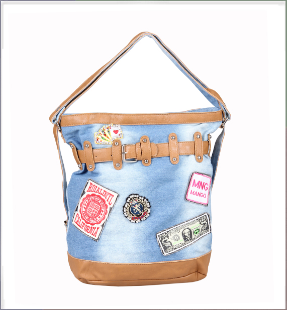 WB3072 Korea Fashion Bag Light Blue