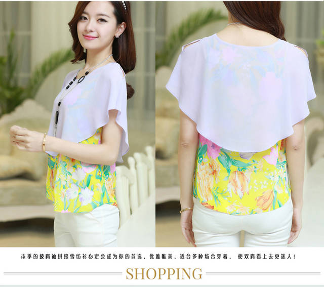 WT4547 Fashion Top Purple