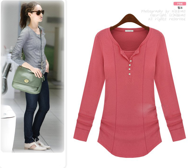 WT5112 Stylish Top Pink