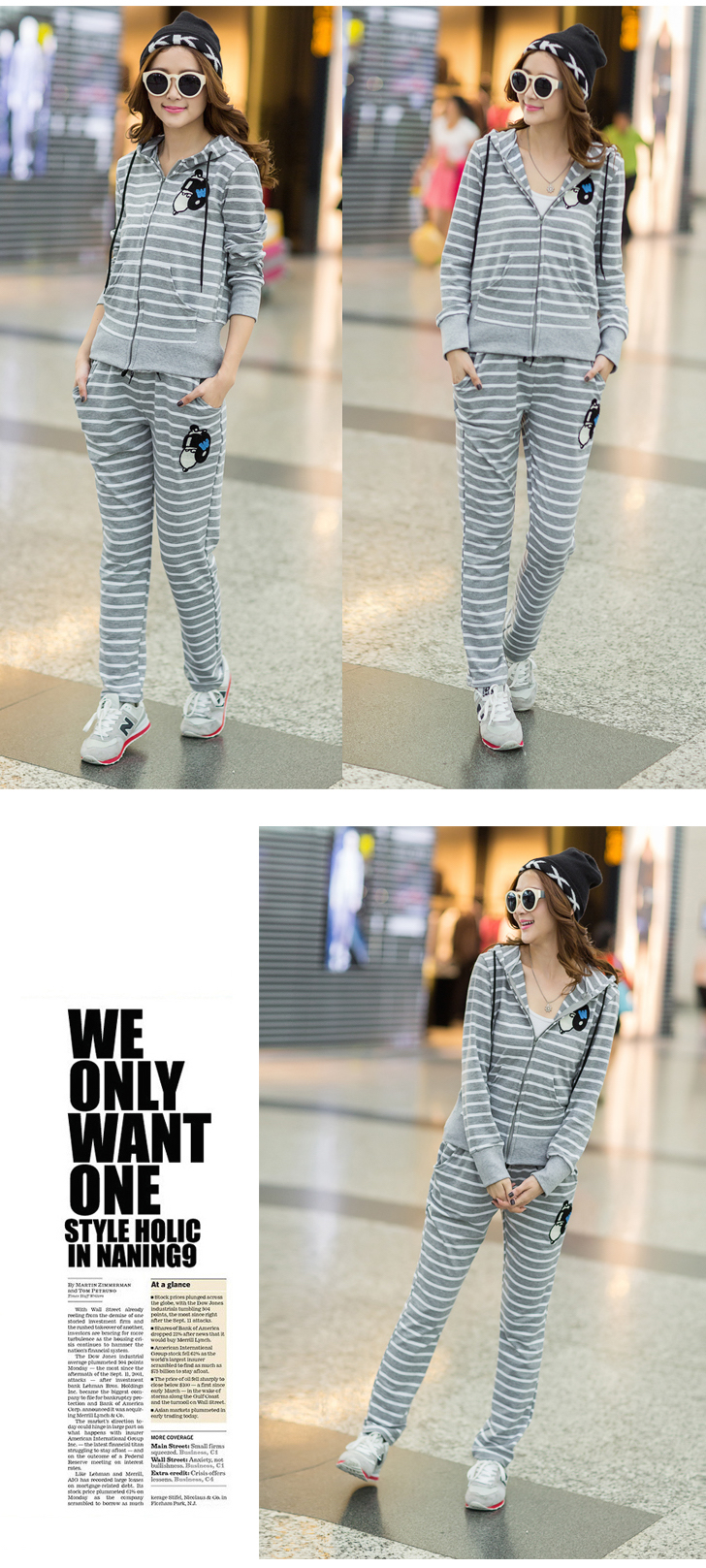 WT5131 Top and Pant Light Grey (1 Set)