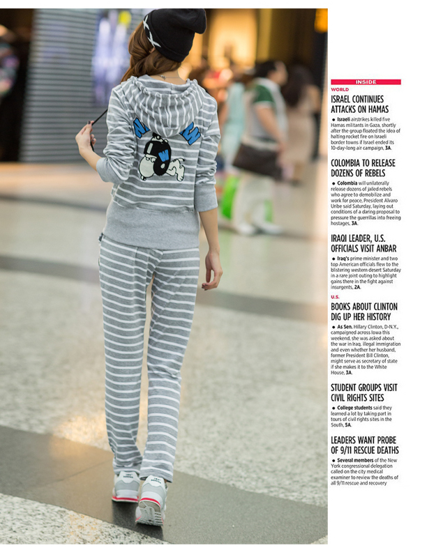 WT5131 Top and Pant Light Grey (1 Set)