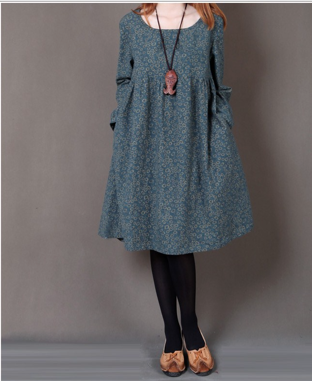 WD5238 Cute Fashion Dress Light Blue
