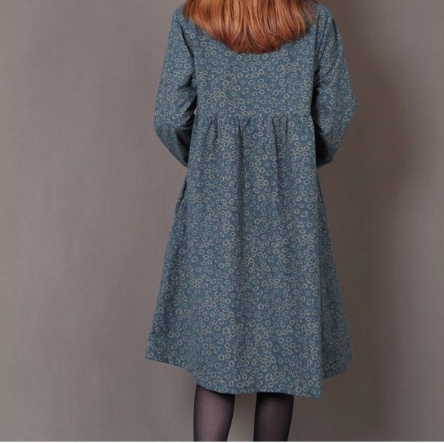 WD5238 Cute Fashion Dress Light Blue