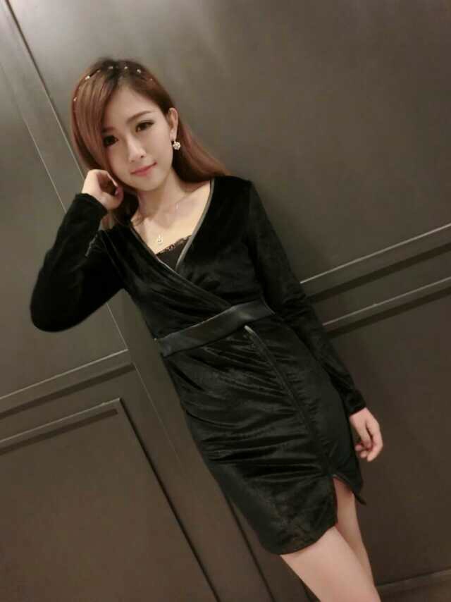 WD5239 Stylish Dress Black