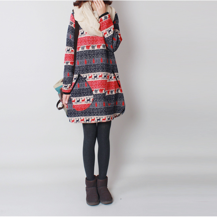 WT5499 Cute Long Top As Picture