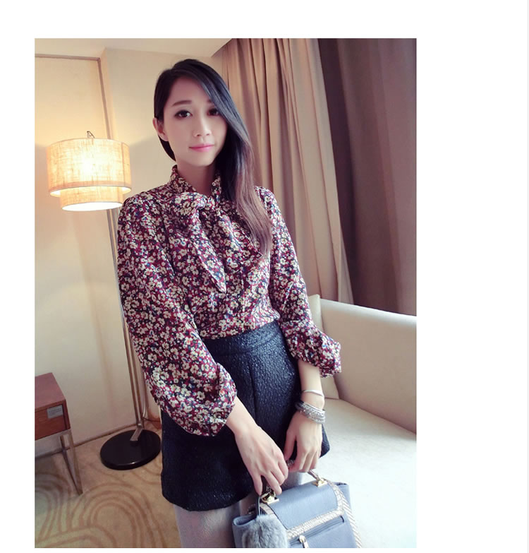 WT5554 Floral Top As Picture