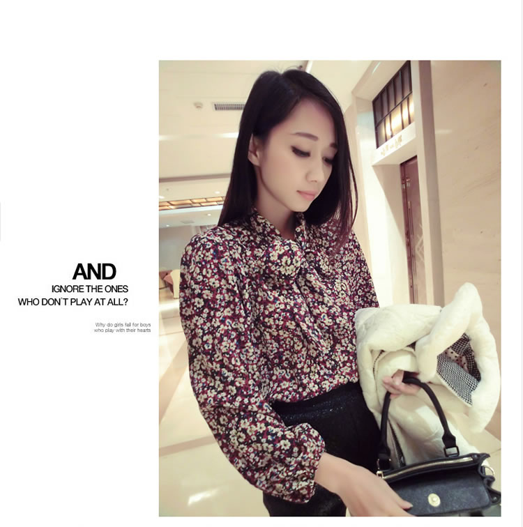 WT5554 Floral Top As Picture