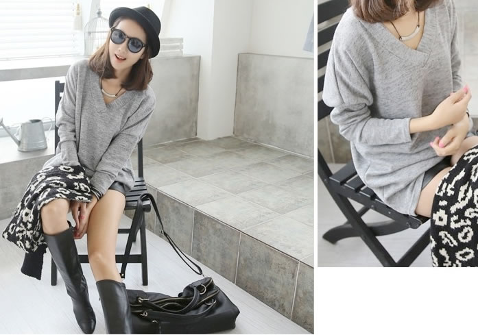 WT5600 Stylish Top Grey
