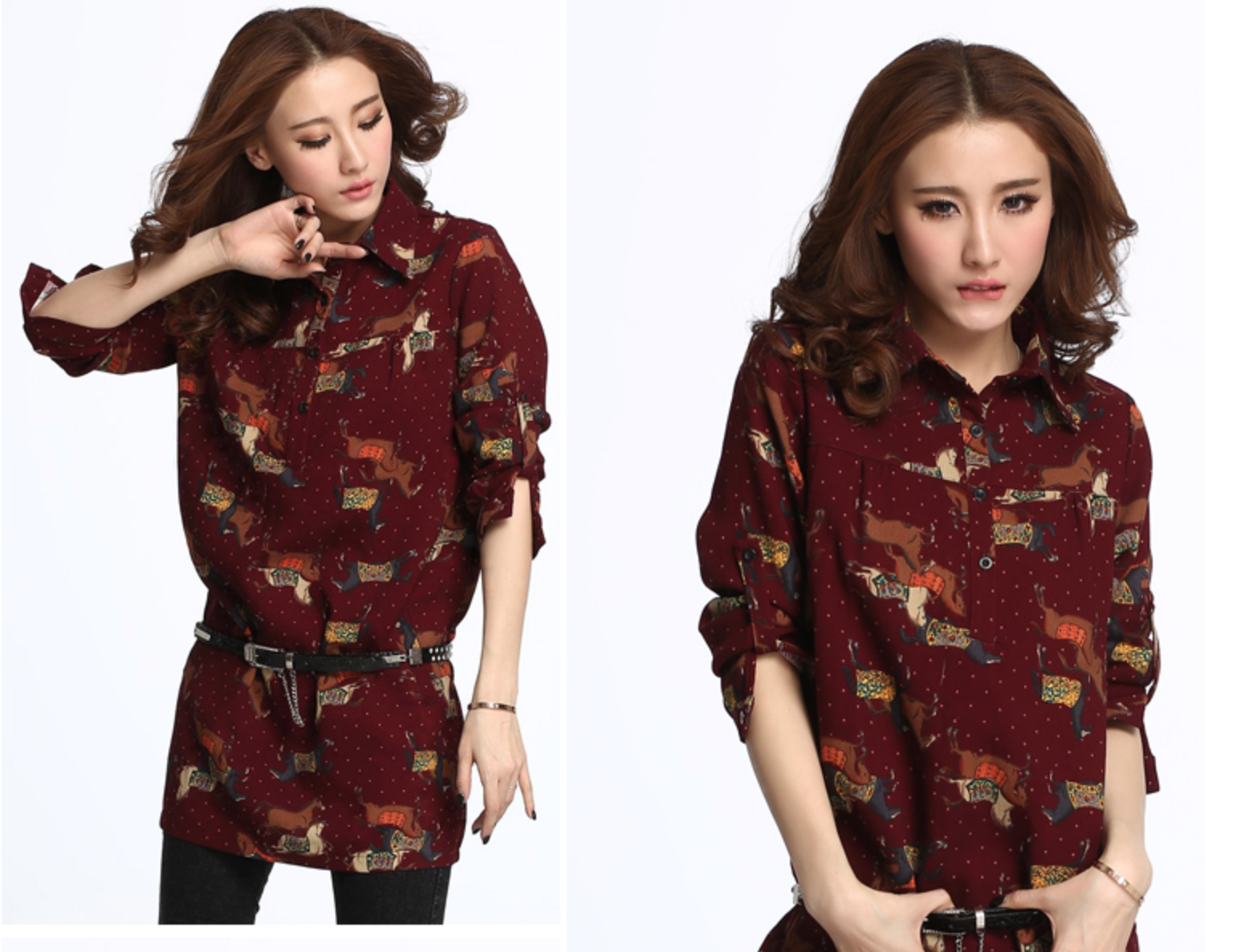 WD5674 Fashion Dress Maroon