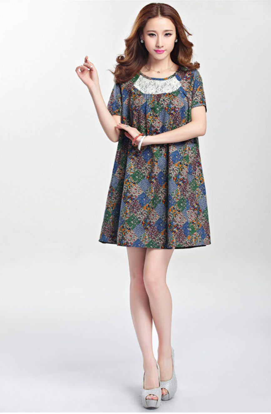 WD5699 Fashion Dress Blue