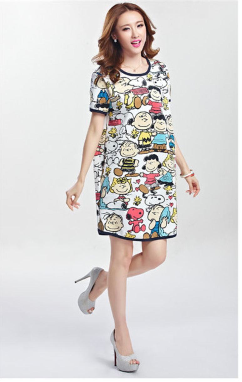 WD5702 Cute Dress White