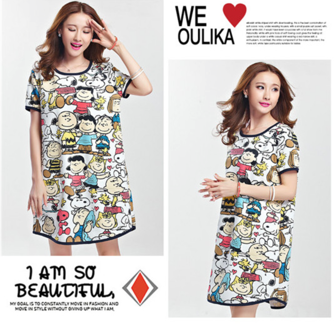 WD5702 Cute Dress White