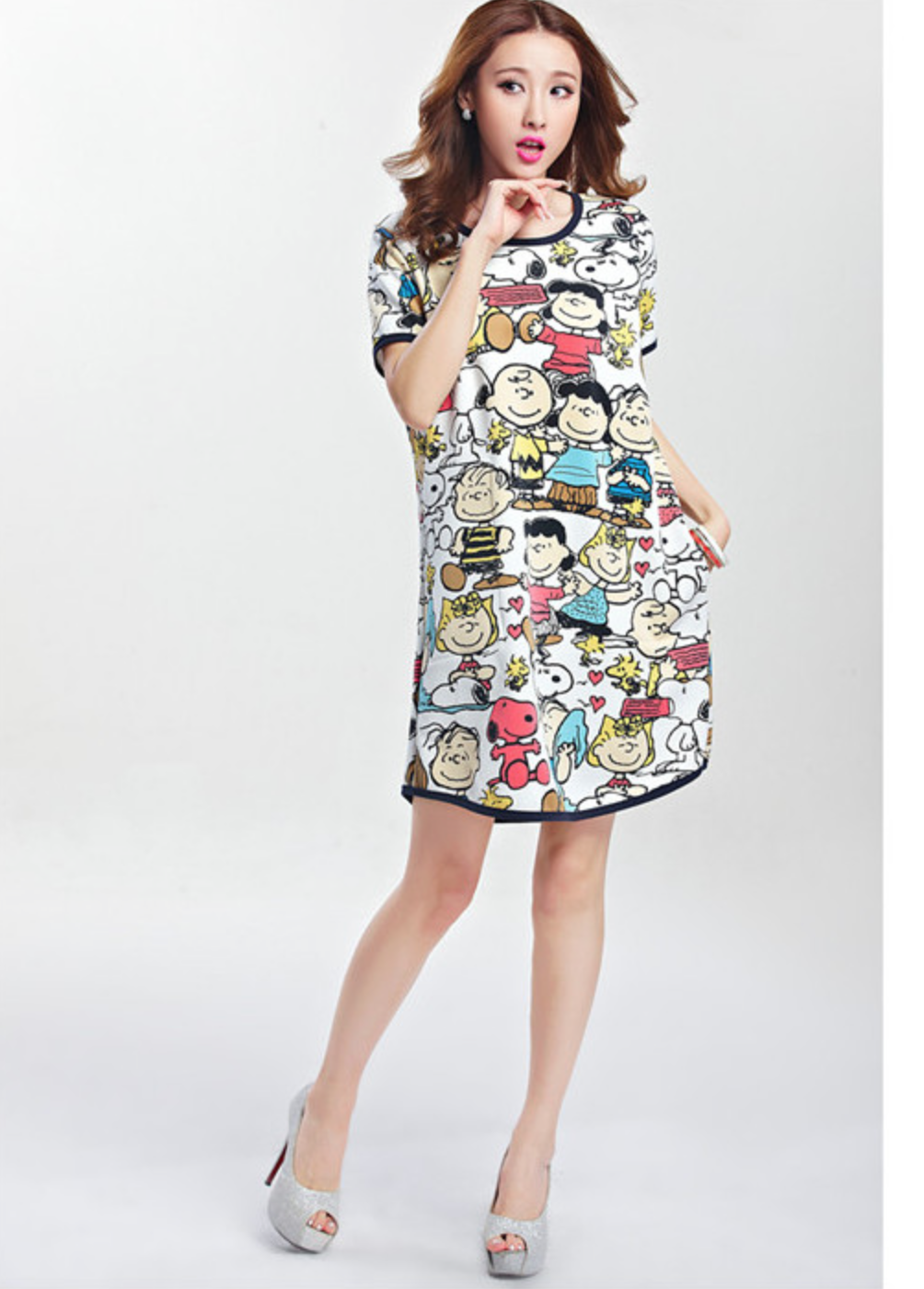 WD5702 Cute Dress White