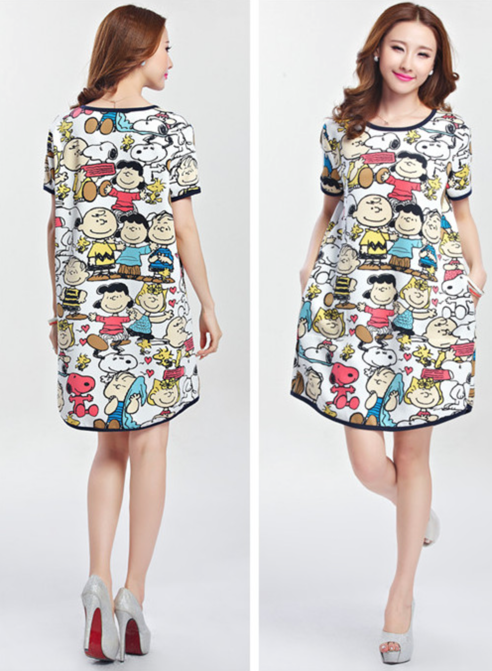 WD5702 Cute Dress White