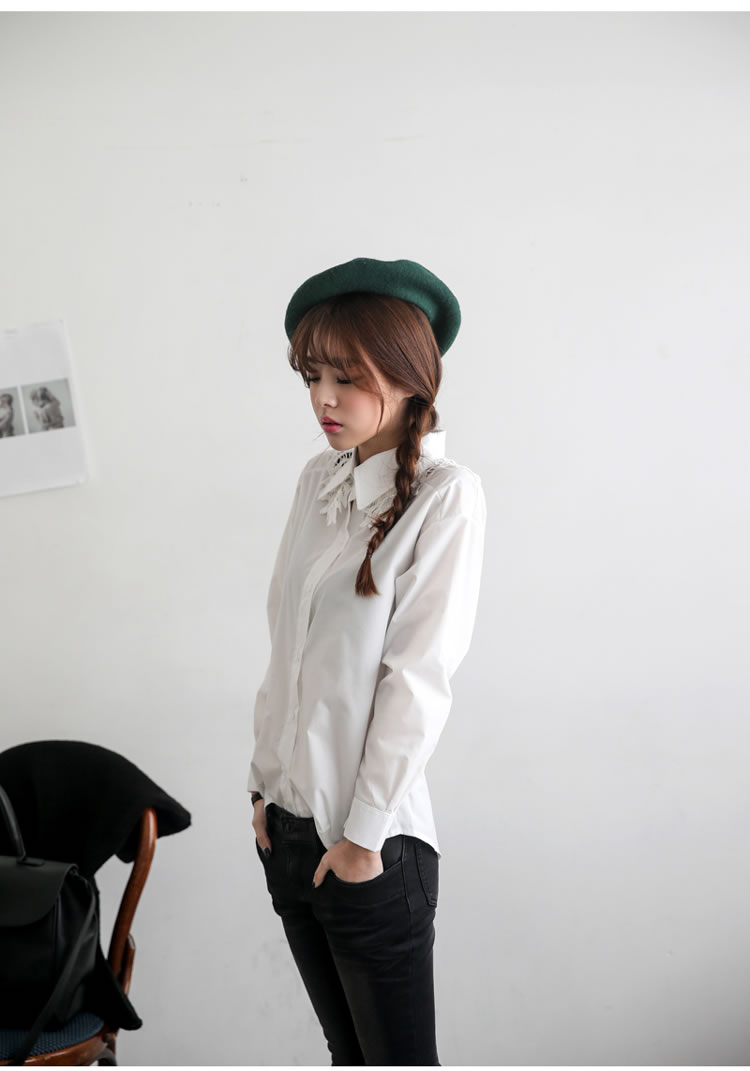 WT5748 Fashion Top White