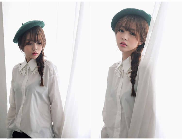 WT5748 Fashion Top White