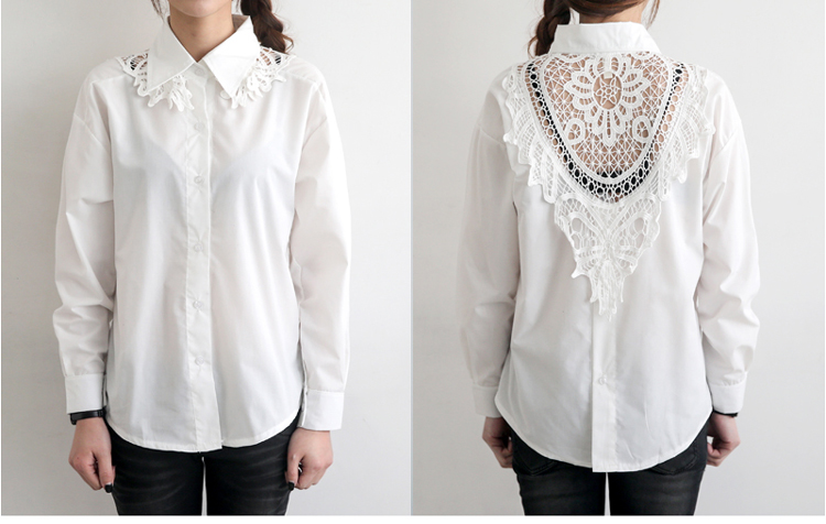 WT5748 Fashion Top White