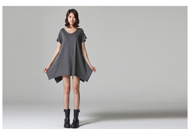 WD5766 Stylish Dress Grey