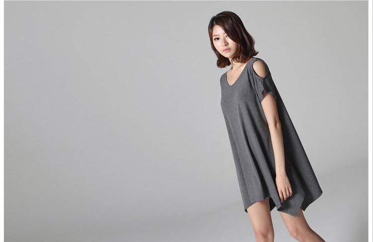 WD5766 Stylish Dress Grey