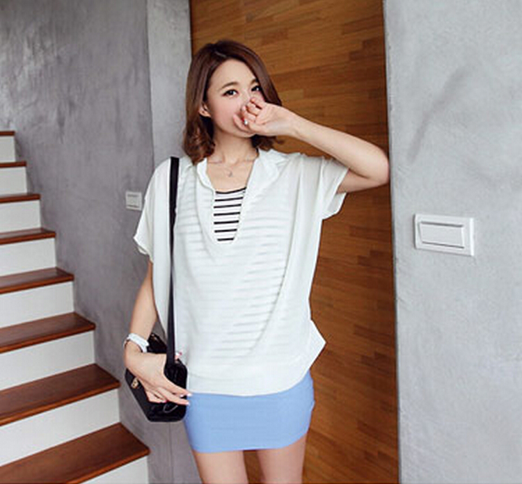 WT5771 Two Pieces Top White