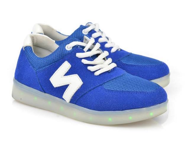 WS003 Cool Multi Colour LED Shoes Blue