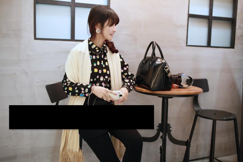 WT5829 Stylish Top Black