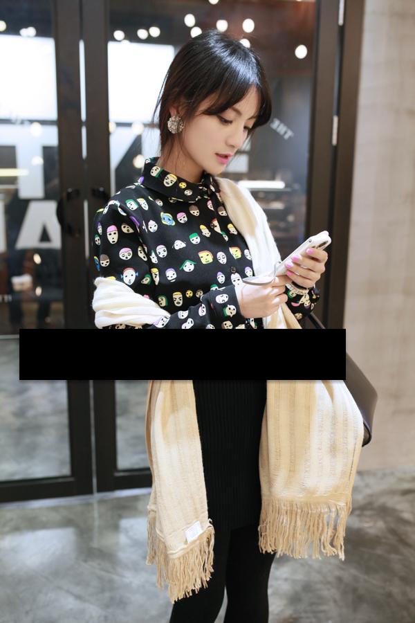 WT5829 Stylish Top Black