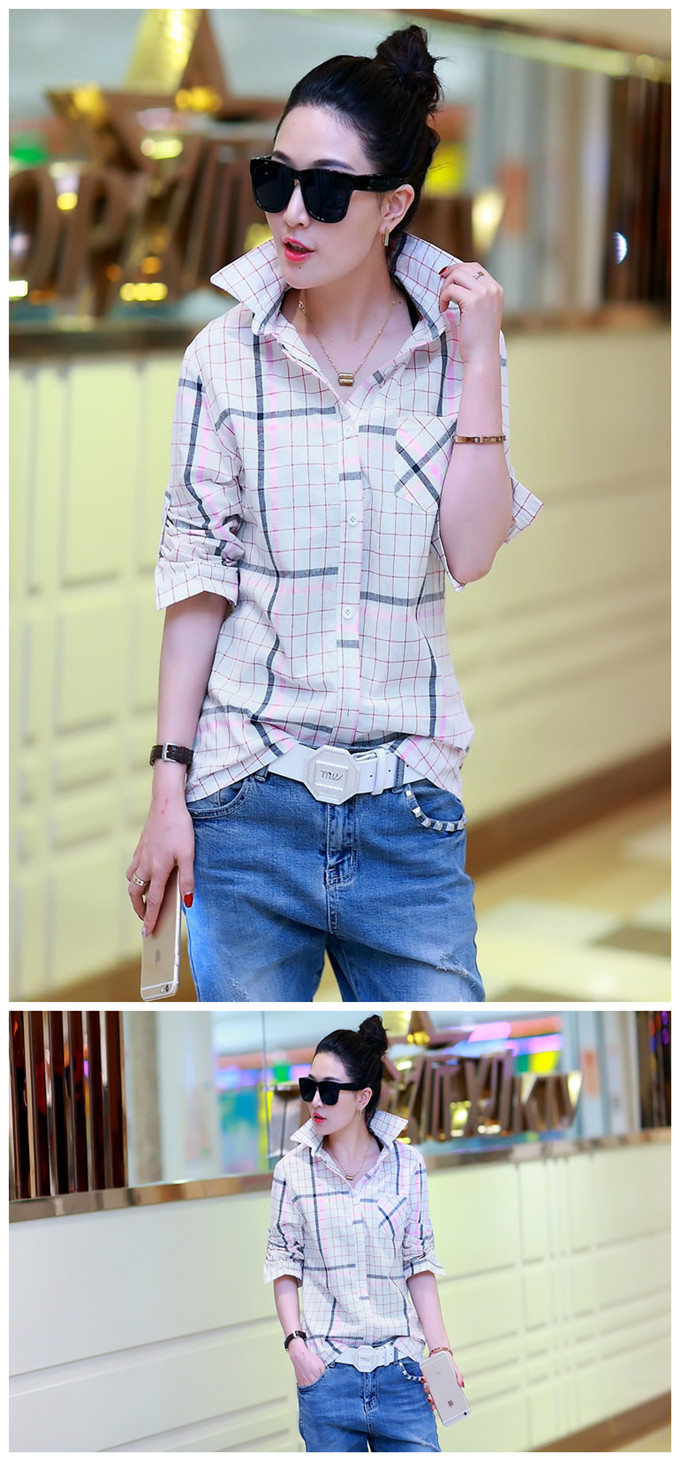 WT5830 Fashion Collar Top Pink