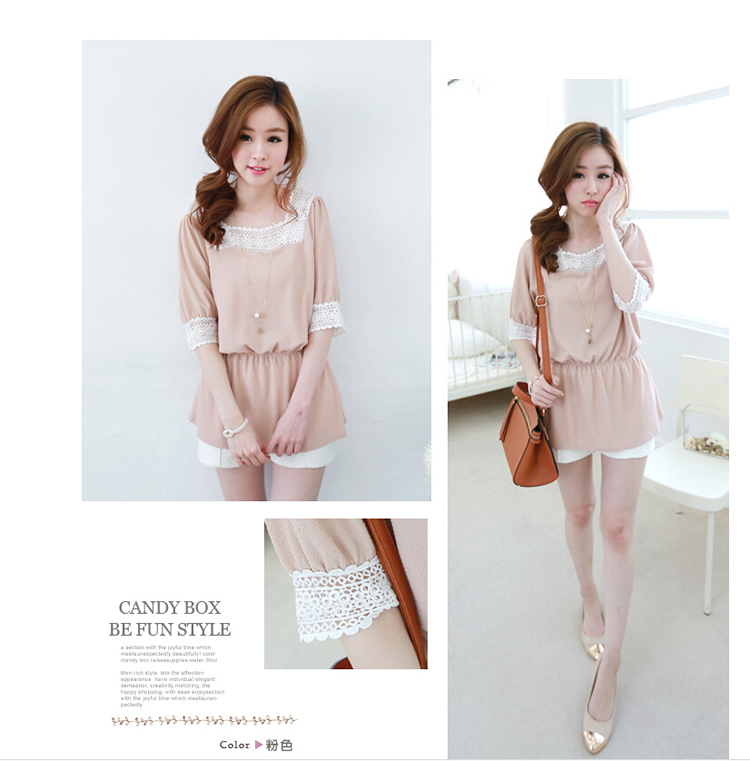 WT5865 Lovely Top Pink
