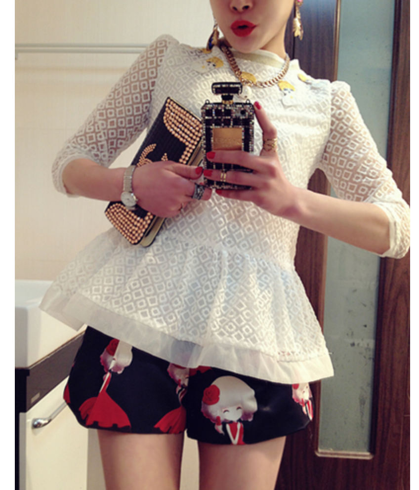 WP5867 Cute Fashion Pant Black