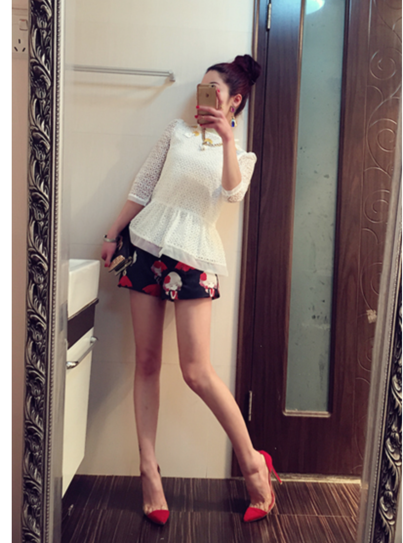 WP5867 Cute Fashion Pant Black