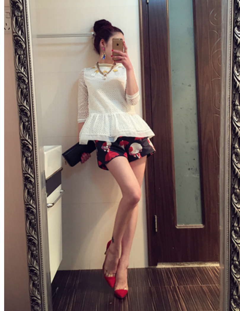 WP5867 Cute Fashion Pant Black