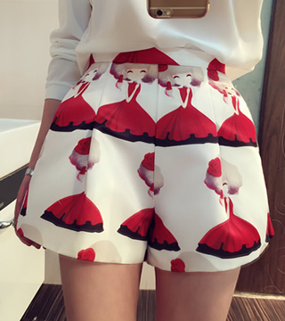 WP5867 Cute Fashion Pant White