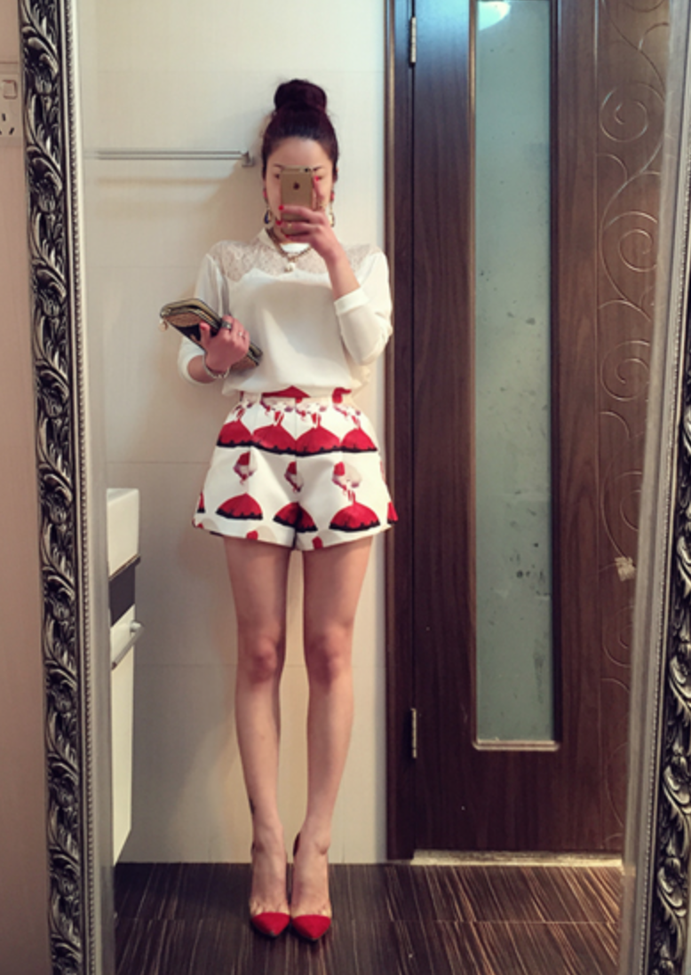 WP5867 Cute Fashion Pant White