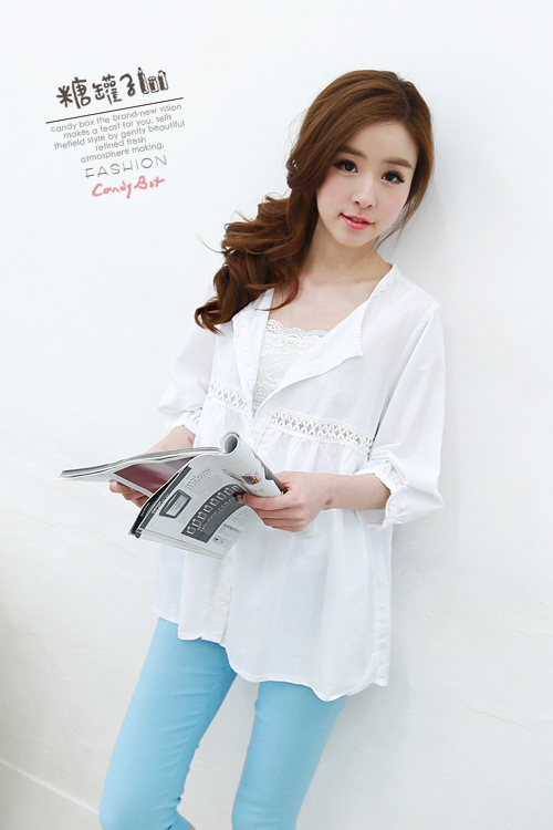 WT5899 Stylish Top White